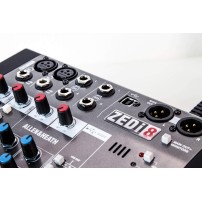 Allen & Heath ZEDi-8 | Analogowy mikser dźwięku z interfejsem audio USB Allen & Heath - 7