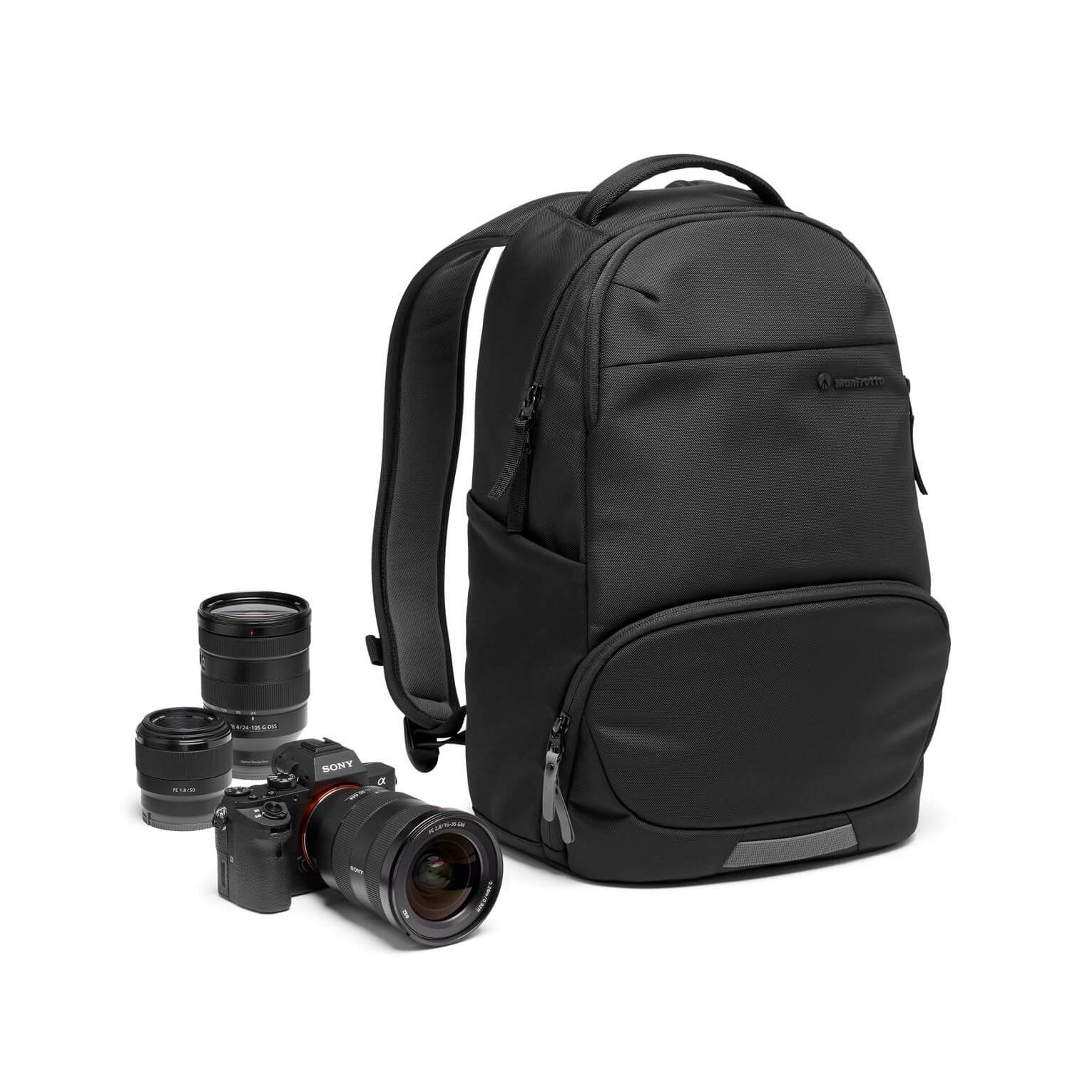 Manfrotto MB MA3-BP-A (Advanced III Active) | Plecak na sprzęt foto-wideo, pojemność 13L, wym. zewn. 29 x 18.5 x 46 cm Manfrotto