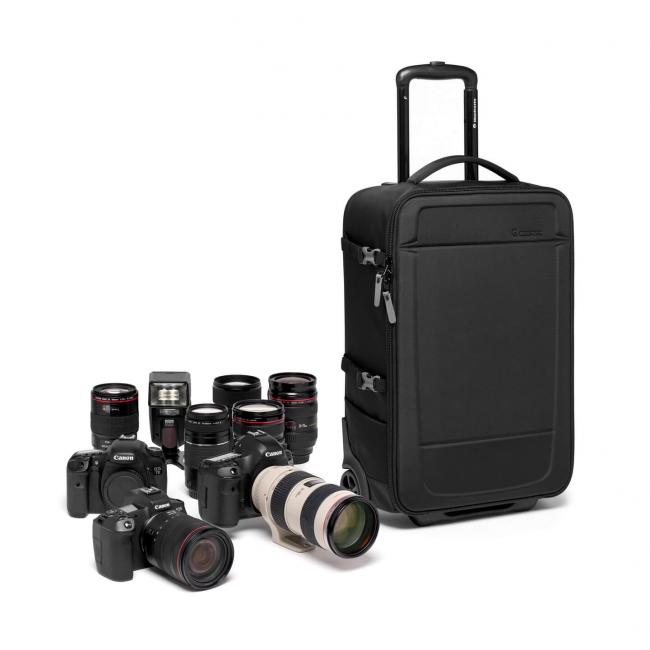 Manfrotto MB MA3-RB (Advanced III Rolling Bag) | Walizka na sprzęt foto-wideo, pojemność 25.5L, wym. zewn. 35.5 x 18.5 x 56 cm M