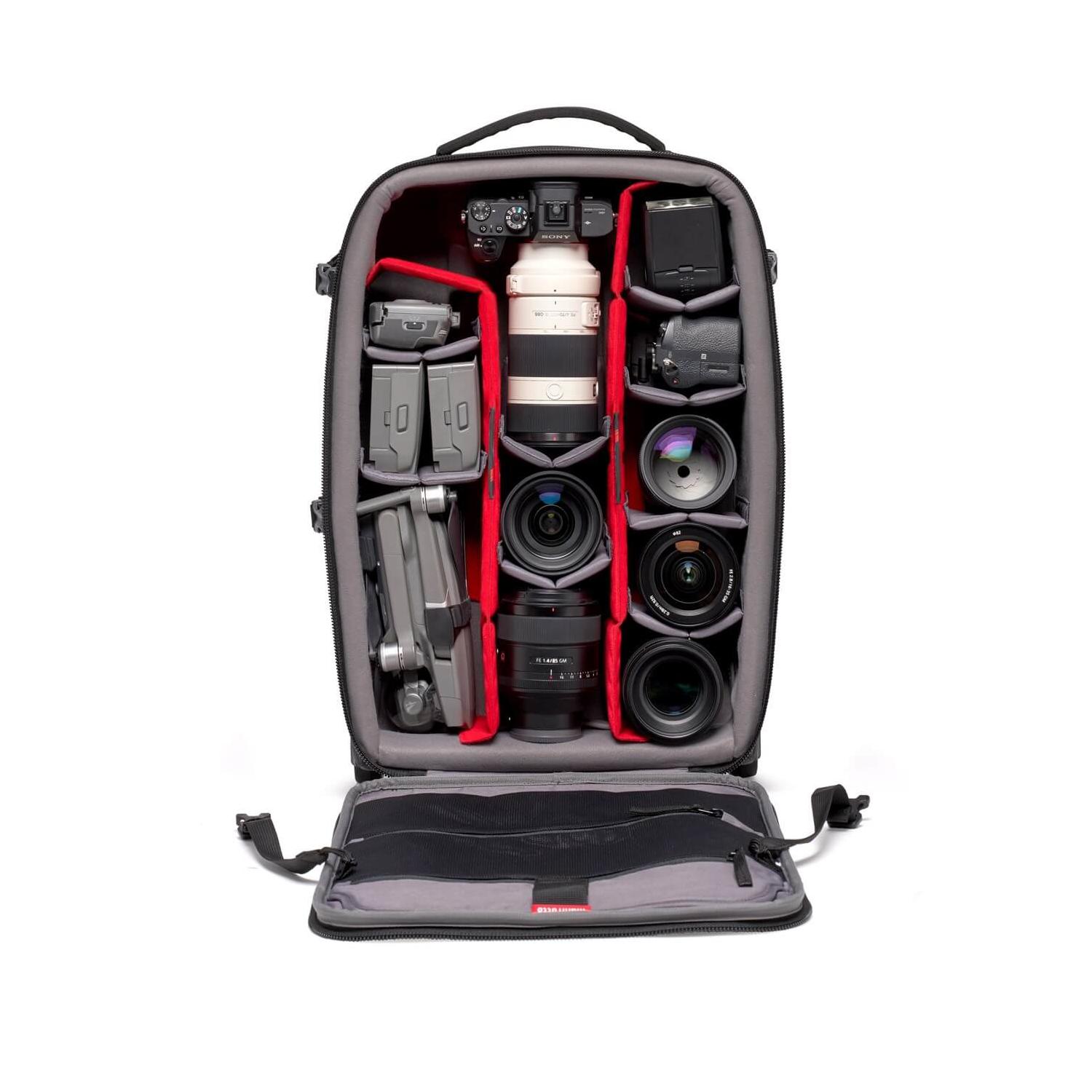 Manfrotto MB MA3-RB (Advanced III Rolling Bag) | Walizka na sprzęt foto-wideo, pojemność 25.5L, wym. zewn. 35.5 x 18.5 x 56 cm M