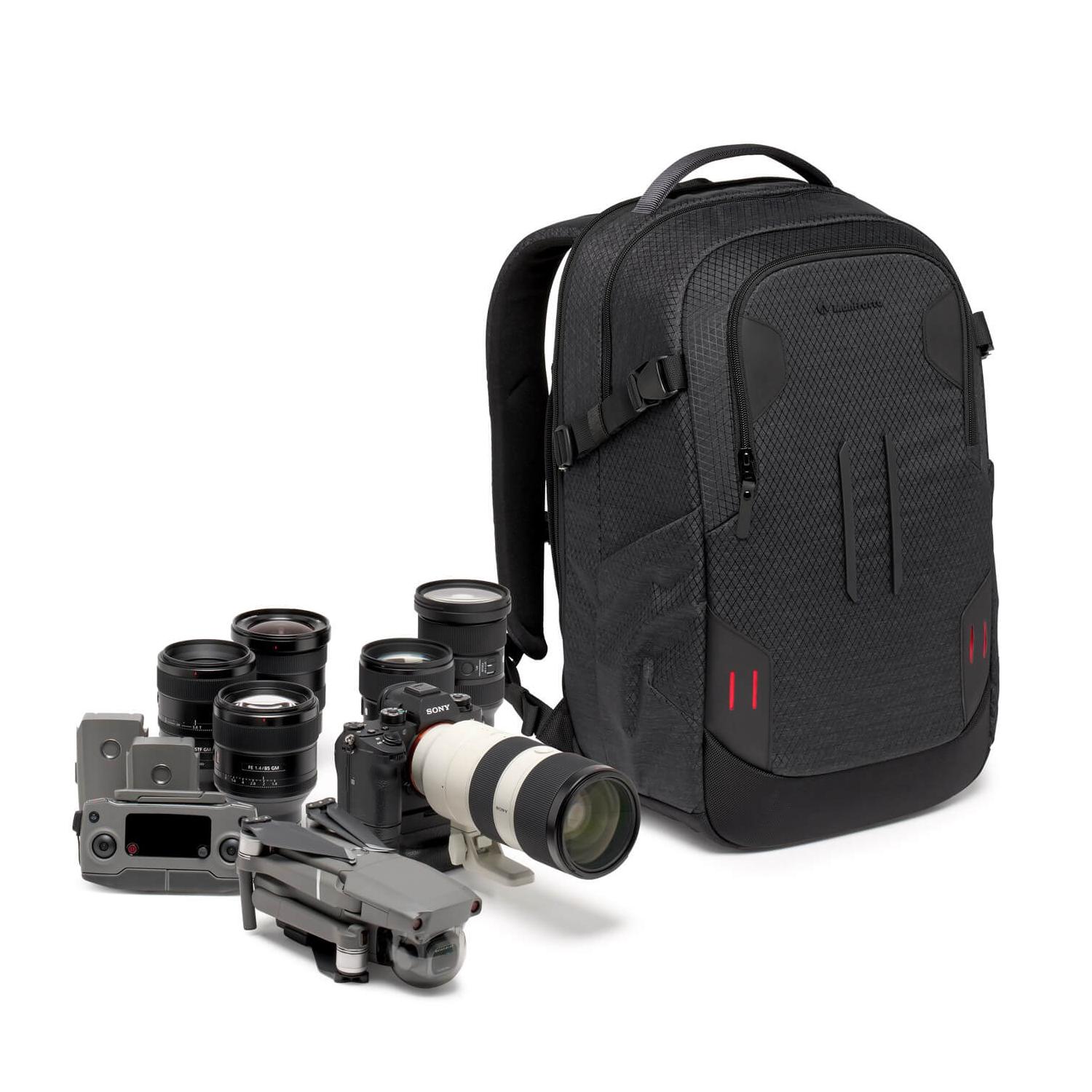 Manfrotto MB PL2-BP-BL-M (Pro Light II Backloader M) | Plecak foto-wideo, pojemność 22.5L, wym. zewn. 32 x 26 x 52 cm Manfrotto 