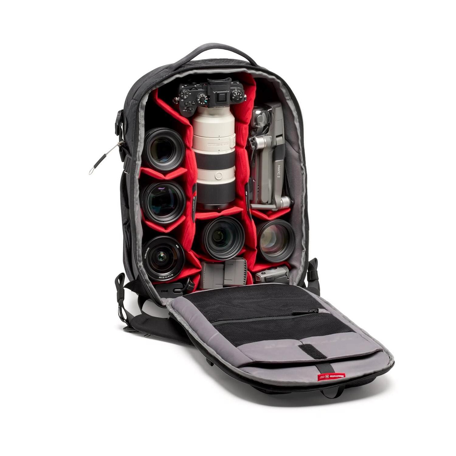 Manfrotto MB PL2-BP-BL-M (Pro Light II Backloader M) | Plecak foto-wideo, pojemność 22.5L, wym. zewn. 32 x 26 x 52 cm Manfrotto 