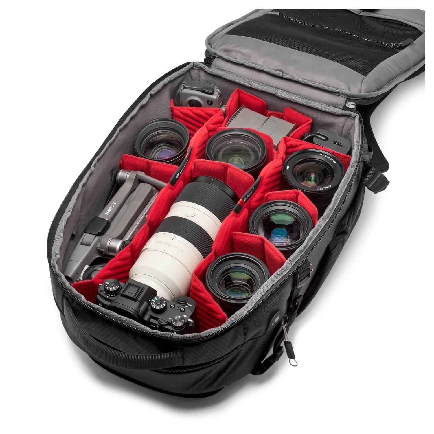 Manfrotto MB PL2-BP-BL-M (Pro Light II Backloader M) | Plecak foto-wideo, pojemność 22.5L, wym. zewn. 32 x 26 x 52 cm Manfrotto 