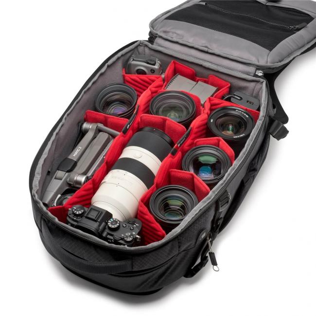Manfrotto MB PL2-BP-BL-M (Pro Light II Backloader M) | Plecak foto-wideo, pojemność 22.5L, wym. zewn. 32 x 26 x 52 cm Manfrotto 