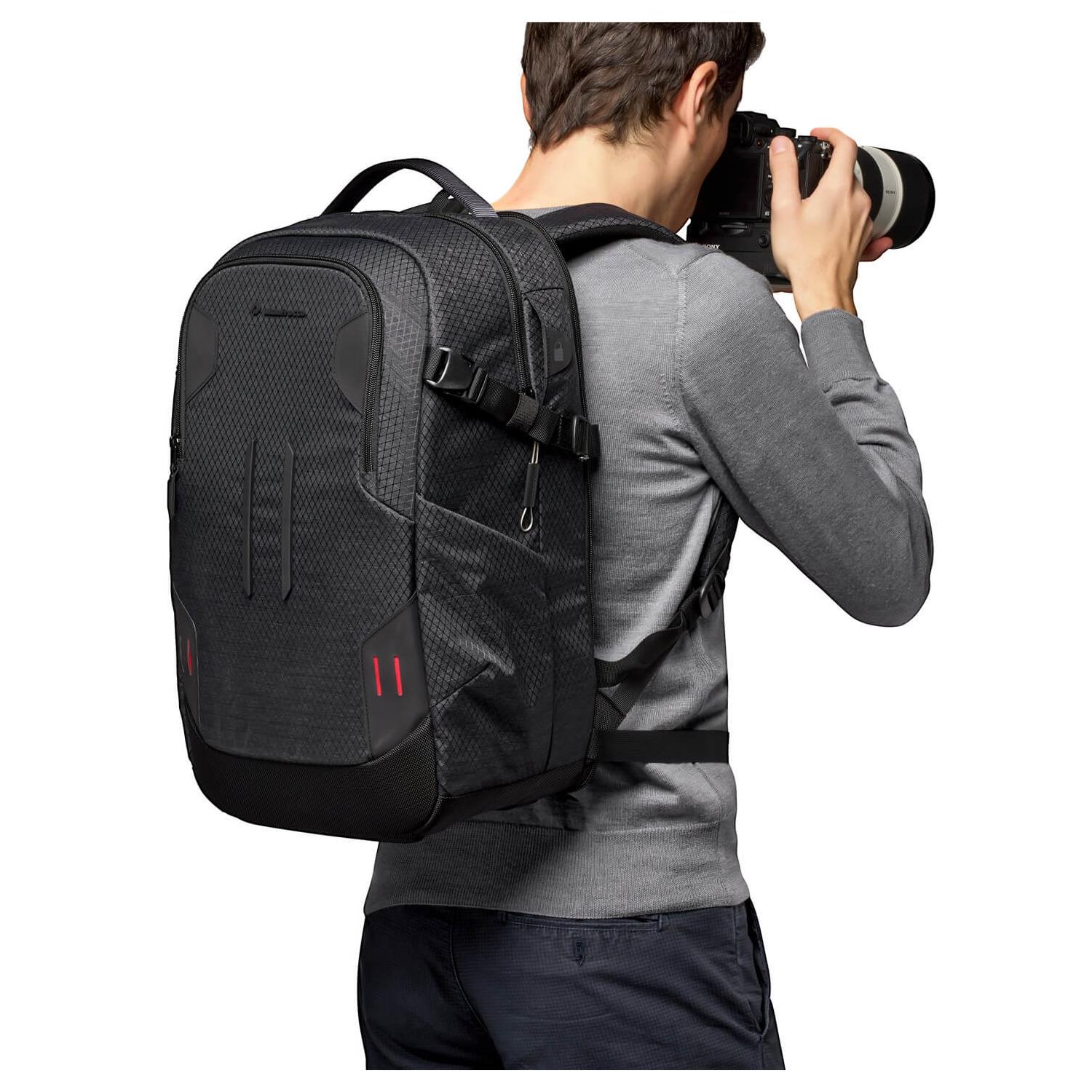 Manfrotto MB PL2-BP-BL-M (Pro Light II Backloader M) | Plecak foto-wideo, pojemność 22.5L, wym. zewn. 32 x 26 x 52 cm Manfrotto 