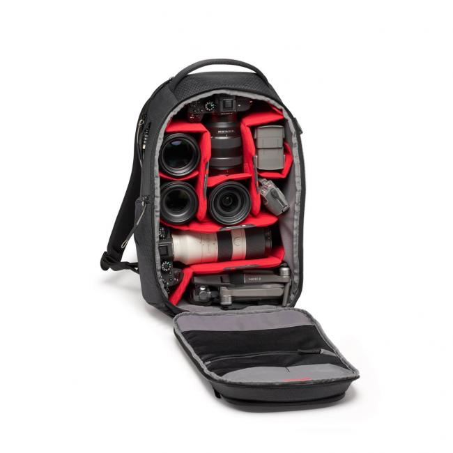 Manfrotto MB PL2-BP-FL-M (Pro Light II Frontloader M) | Plecak foto-wideo, pojemność 24.5L, wym. zewn. 33 x 27 x 52 cm Manfrotto
