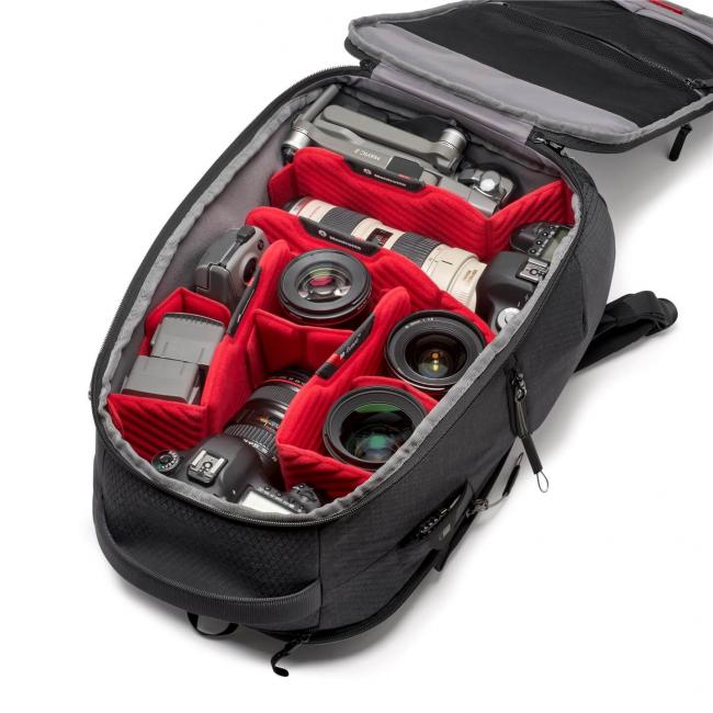 Manfrotto MB PL2-BP-FL-M (Pro Light II Frontloader M) | Plecak foto-wideo, pojemność 24.5L, wym. zewn. 33 x 27 x 52 cm Manfrotto