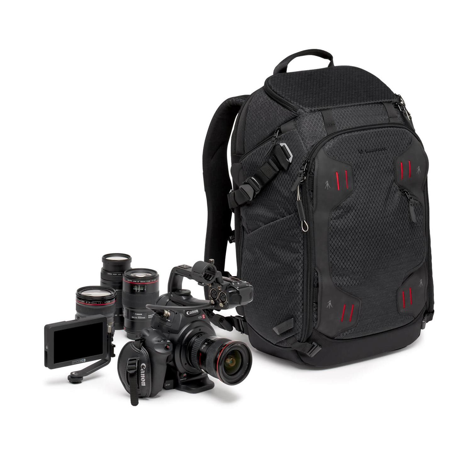 Manfrotto MB PL2-BP-ML-M (Pro Light II Multiloader M) | Plecak foto-wideo, pojemność 26L, wym. zewn. 35.5 x 26 x 54 cm Manfrotto