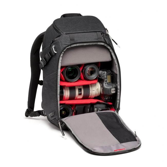 Manfrotto MB PL2-BP-ML-M (Pro Light II Multiloader M) | Plecak foto-wideo, pojemność 26L, wym. zewn. 35.5 x 26 x 54 cm Manfrotto