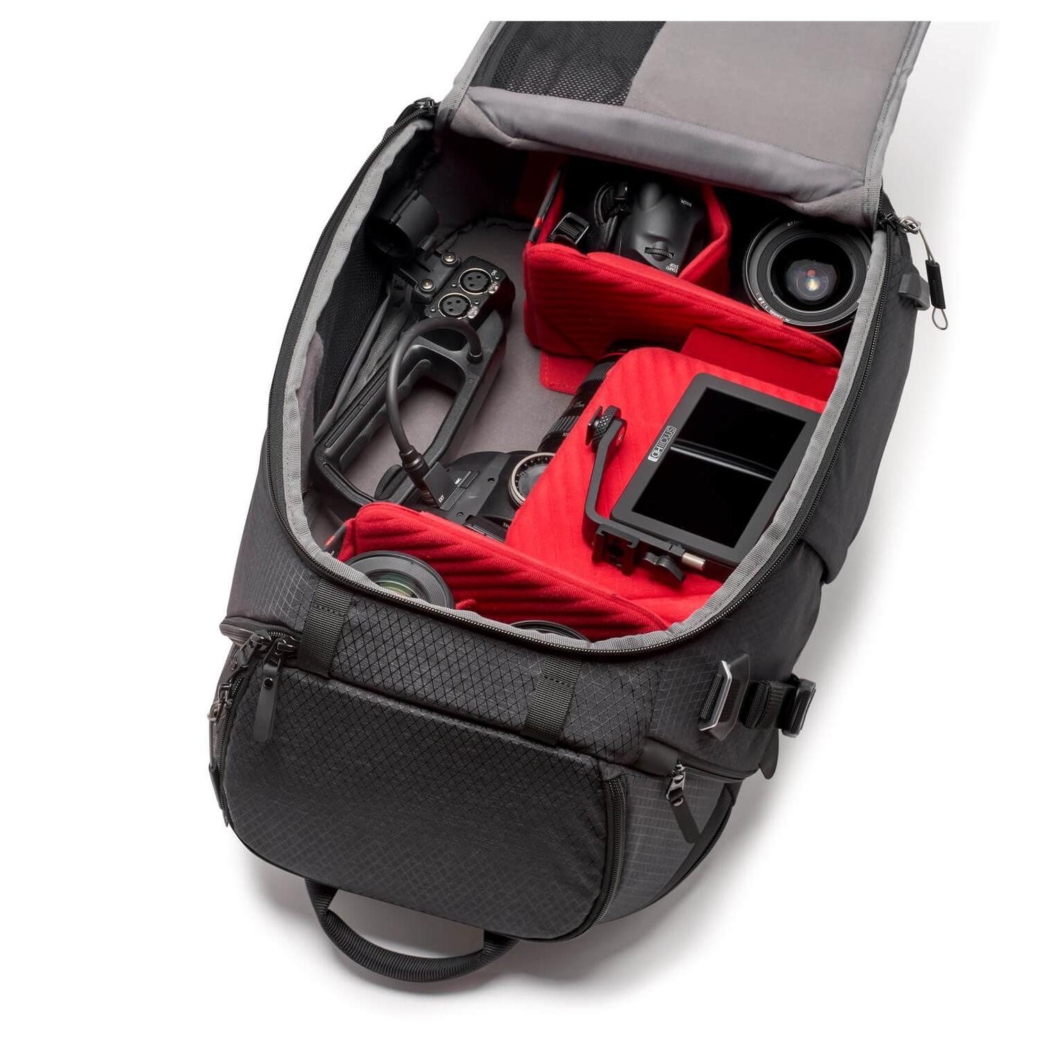 Manfrotto MB PL2-BP-ML-M (Pro Light II Multiloader M) | Plecak foto-wideo, pojemność 26L, wym. zewn. 35.5 x 26 x 54 cm Manfrotto