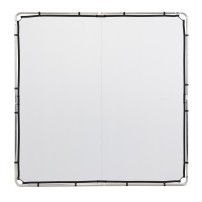 Manfrotto MLLC2201K (Pro Scrim All-In-One 2x2m) | Rama butterfly, tkanina czarna i dyfuzyjna -1.25EV, blenda Silver/White Manfro