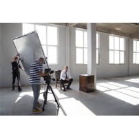 Manfrotto MLLC2201K (Pro Scrim All-In-One 2x2m) | Rama butterfly, tkanina czarna i dyfuzyjna -1.25EV, blenda Silver/White Manfro