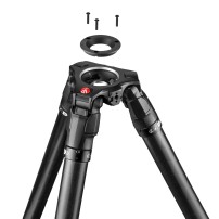 Manfrotto MVK612SNGFC | Karbonowy statyw wideo 635 Carbon Single Fast z głowicą MVH612AH, udźwig do 18 kg, wysokość do 171 cm Ma