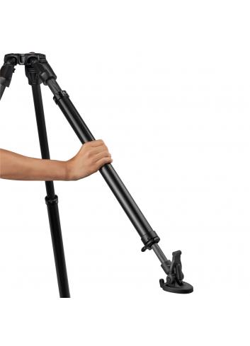Manfrotto MVK612SNGFC | Karbonowy statyw wideo 635 Carbon Single Fast z głowicą MVH612AH, udźwig do 18 kg, wysokość do 171 cm Ma