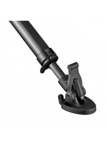 Manfrotto MVK612SNGFC | Karbonowy statyw wideo 635 Carbon Single Fast z głowicą MVH612AH, udźwig do 18 kg, wysokość do 171 cm Ma