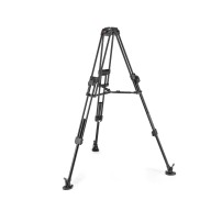 Manfrotto MVK612TWINFA | Aluminiowy statyw wideo 645 Alu Fast Twin z głowicą MVH612AH, udźwig do 18 kg, wysokość do 173 cm Manfr