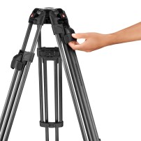 Manfrotto MVTTWINFC | Karbonowy statyw wideo 645 Carbon Fast Twin Leg, udźwig do 25 kg, wysokość do 157 cm Manfrotto - 13