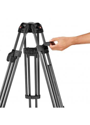 Manfrotto MVTTWINFC | Karbonowy statyw wideo 645 Carbon Fast Twin Leg, udźwig do 25 kg, wysokość do 157 cm Manfrotto - 14