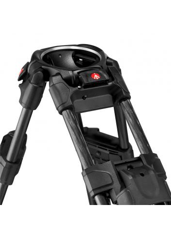 Manfrotto MVTTWINFC | Karbonowy statyw wideo 645 Carbon Fast Twin Leg, udźwig do 25 kg, wysokość do 157 cm Manfrotto - 16