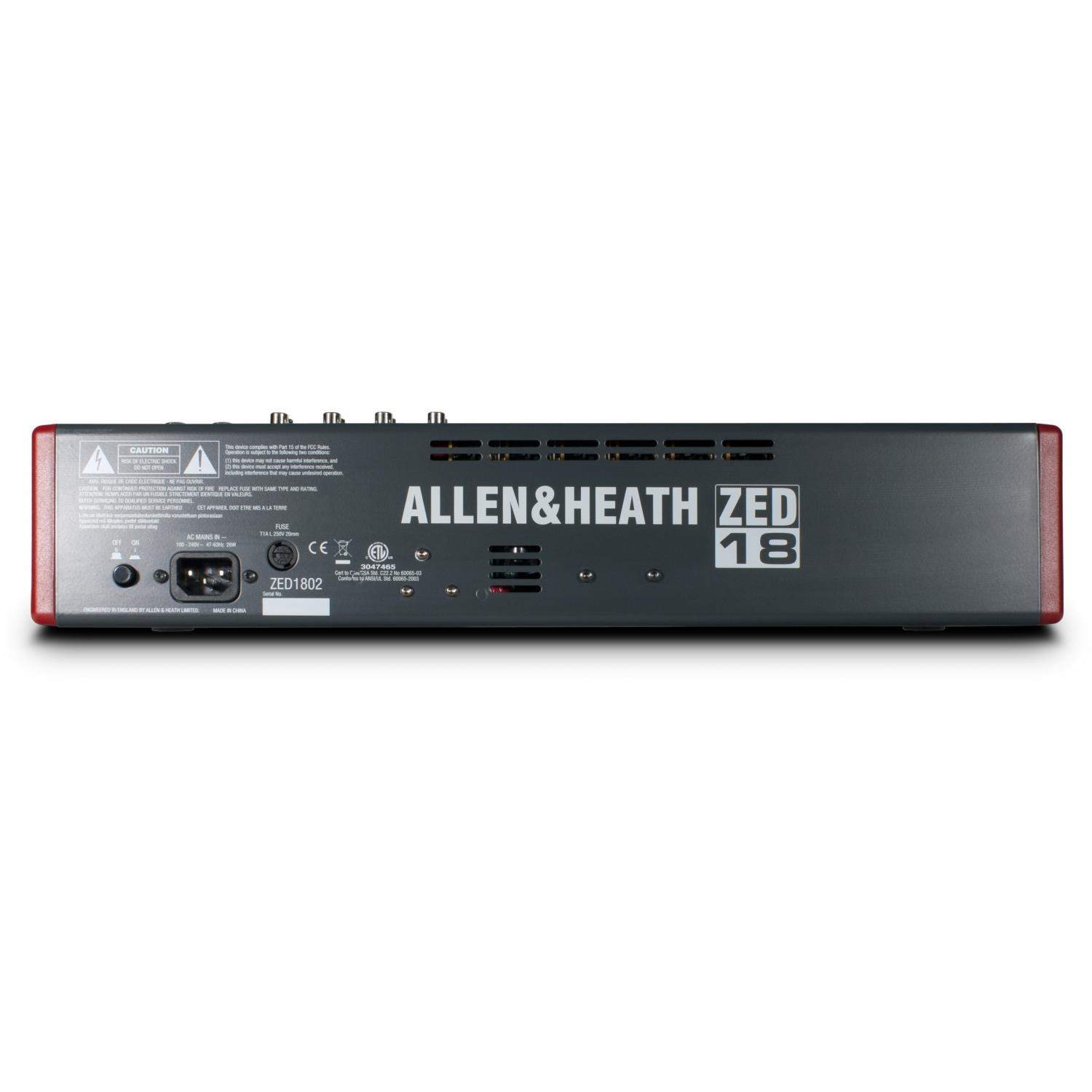 Allen & Heath ZED-18 | Mikser audio analogowy Allen & Heath - 3