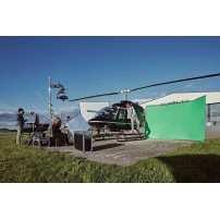 Lastolite LL LB7622 | Panoramiczne tło tkaninowe z ramą, Panoramic Chromakey Green, zielone, 4 x 2.3 m Lastolite - 14