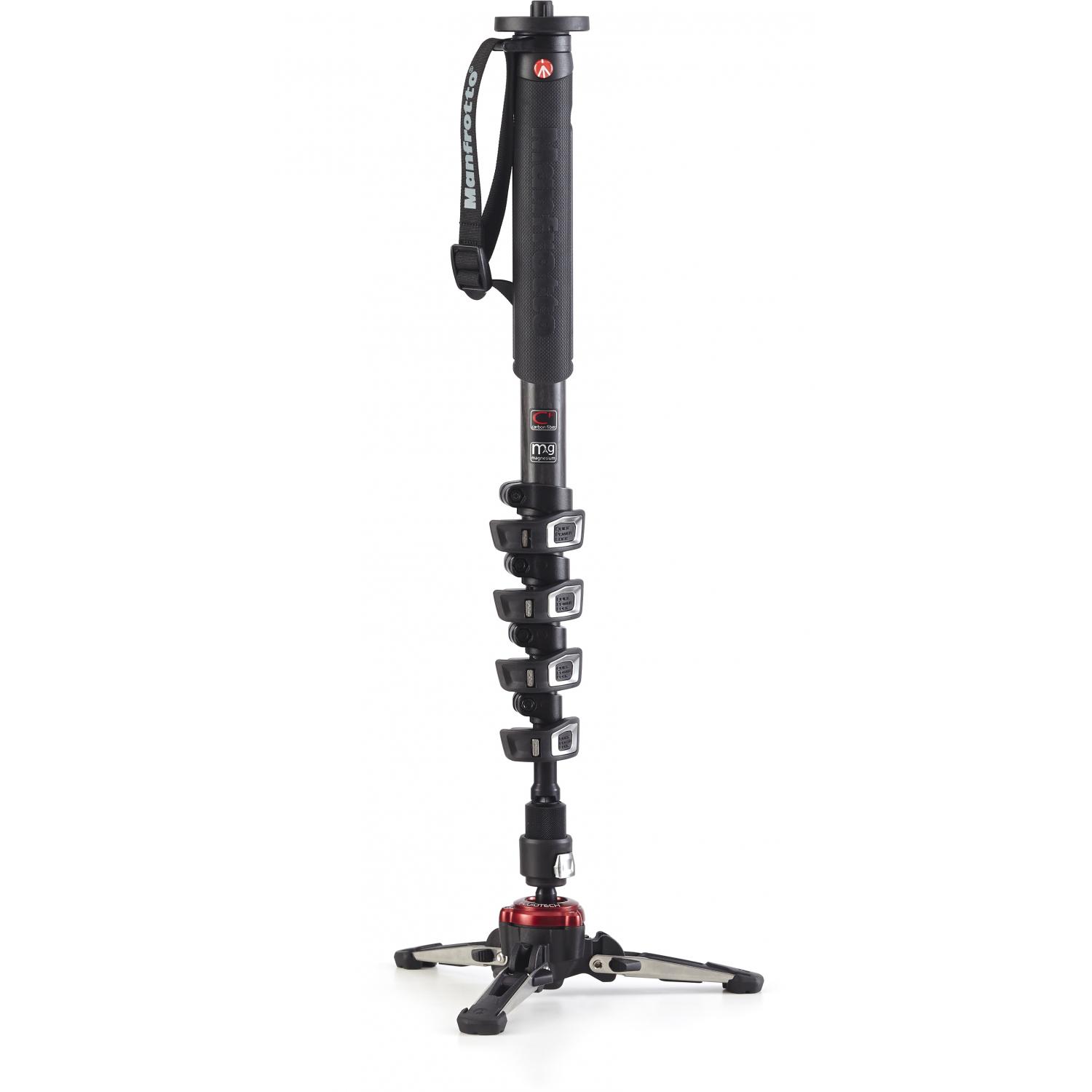 Manfrotto MVMXPROC5 | Karbonowy monopod wideo XPRO Carbon, udźwig do 20 kg, wysokość do 188 cm Manfrotto - 1