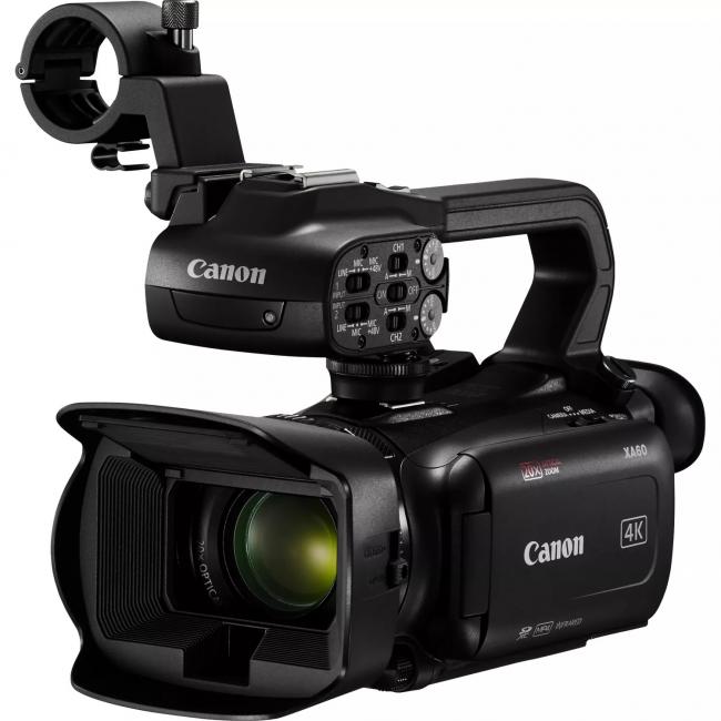 Canon XA60 | Kamera reporterska, 4K 30 FPS, 20x zoom optyczny, matryca CMOS 1/2.3", procesor DIGIC DV6, UVC, USB-C Canon - 1