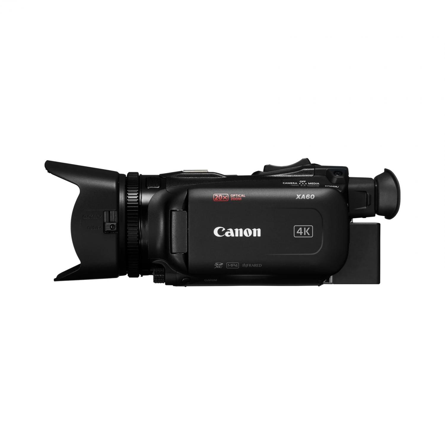 Canon XA60 | Kamera reporterska, 4K 30 FPS, 20x zoom optyczny, matryca CMOS 1/2.3", procesor DIGIC DV6, UVC, USB-C Canon - 5