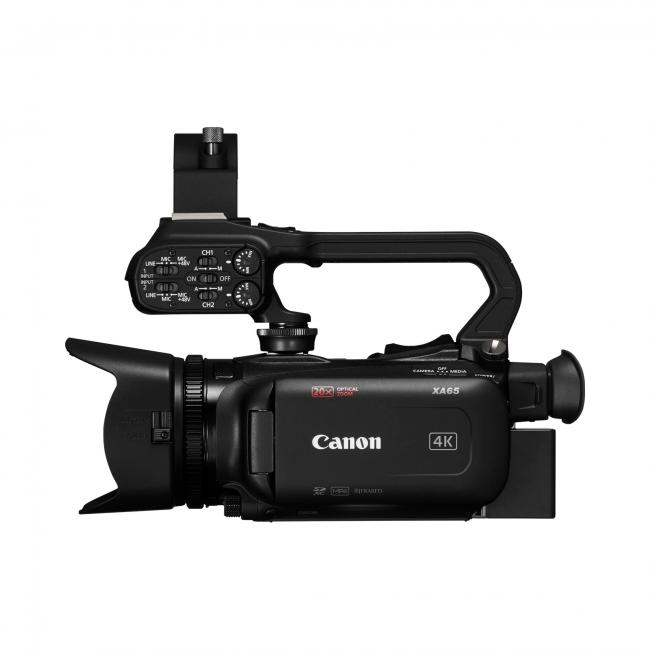 Canon XA65 | Kamera reporterska, 4K 30 FPS, 20x zoom optyczny, matryca CMOS 1/2.3", procesor DIGIC DV6, UVC, USB-C, SDI Canon - 