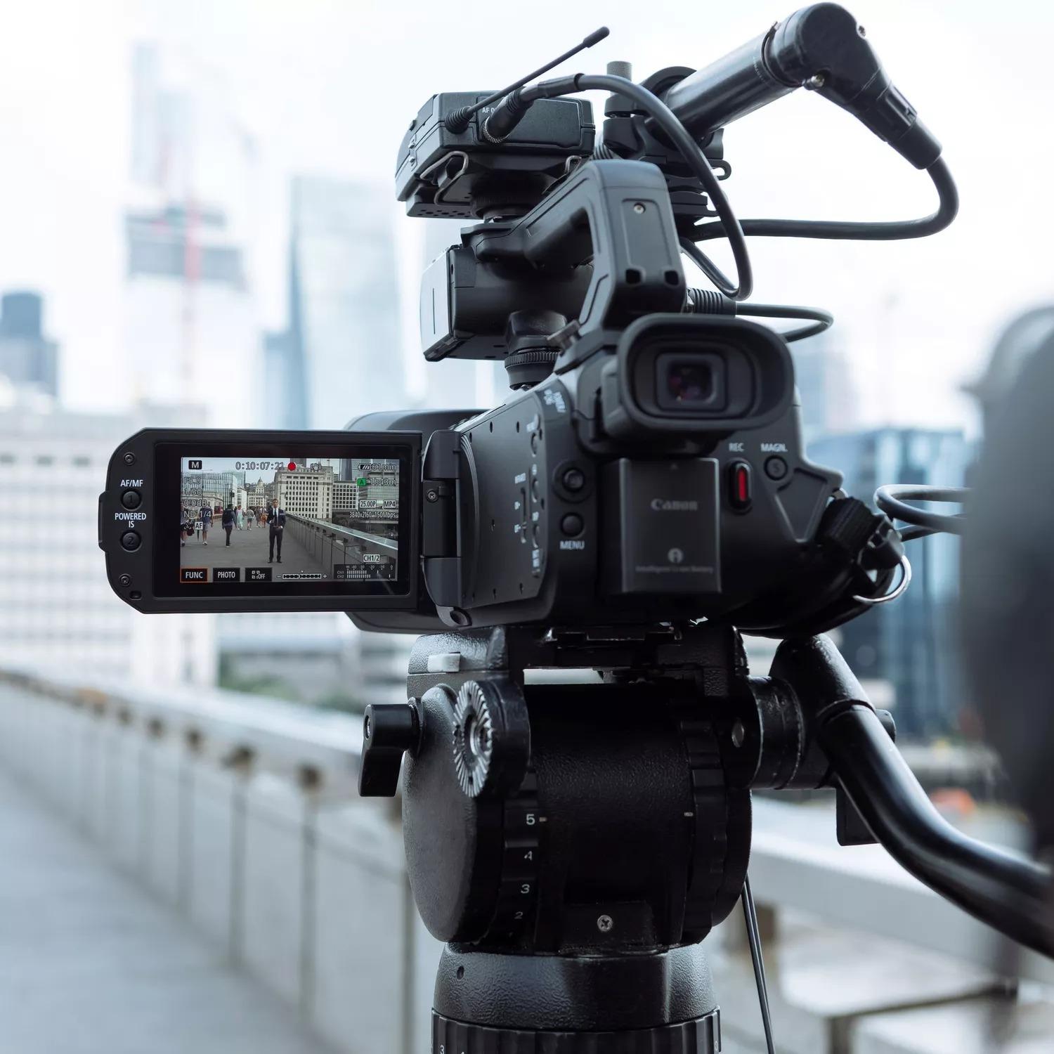 Canon XA70 | Kamera reporterska, 4K 30 FPS, 15x zoom optyczny, matryca CMOS 1", procesor DIGIC DV6, UVC, USB-C Canon - 5