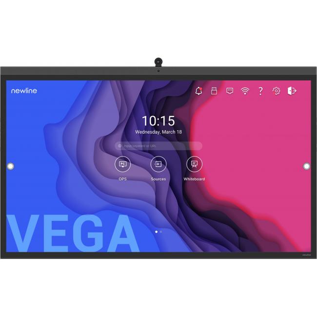 Newline VEGA TT-7522Z | Dotykowy monitor interaktywny 75" 4K, Android 11, Subwoofer, P-CAP, WiFi 6, SDM-S, vat23% Newline - 1