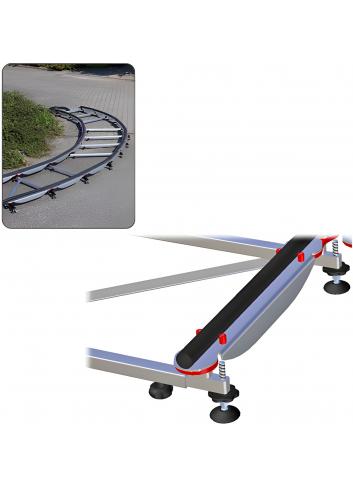 Cambo UTS-5F | UniTrack 5m + Flight Case, Rozkładane szyny oraz tory + skrzynia Cambo - 1