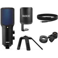 Rode NT-USB+ (NT-USB Plus) | Mikrofon pojemnościowy USB-C, kardioida Rode - 5