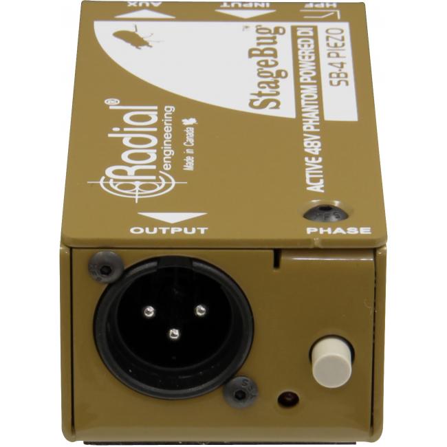Radial StageBug SB-4 | Aktywny Piezo DI-Box, Direct Box do przetworników piezoelektrycznych Radial Engineering - 3