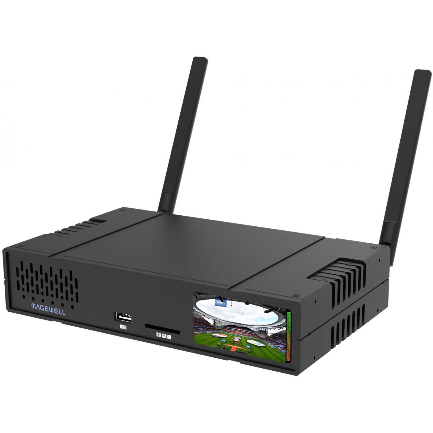 Magewell Ultra Encode AIO (53130) | Enkoder wideo 4K, Ethernet, WiFi, HDMI/SDI In Out, RTSP, RTMP, NDI|HX 3 Magewell - 1