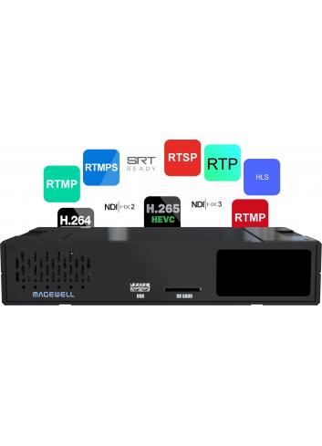 Magewell Ultra Encode AIO (53130) | Enkoder wideo 4K, Ethernet, WiFi, HDMI/SDI In Out, RTSP, RTMP, NDI|HX 3 Magewell - 5