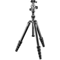 Gitzo Traveler GT1555T+GH1382TQD | Zestaw Statyw z głowicą kulową, seria 1, Carbon, udźwig 10kg Gitzo - 1