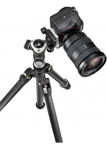 Gitzo Traveler α GT1545T+GH1382TQD | Zestaw Statyw z głowicą kulową, seria 1 dla Sony Alpha, Carbon, udźwig 10kg Gitzo - 6
