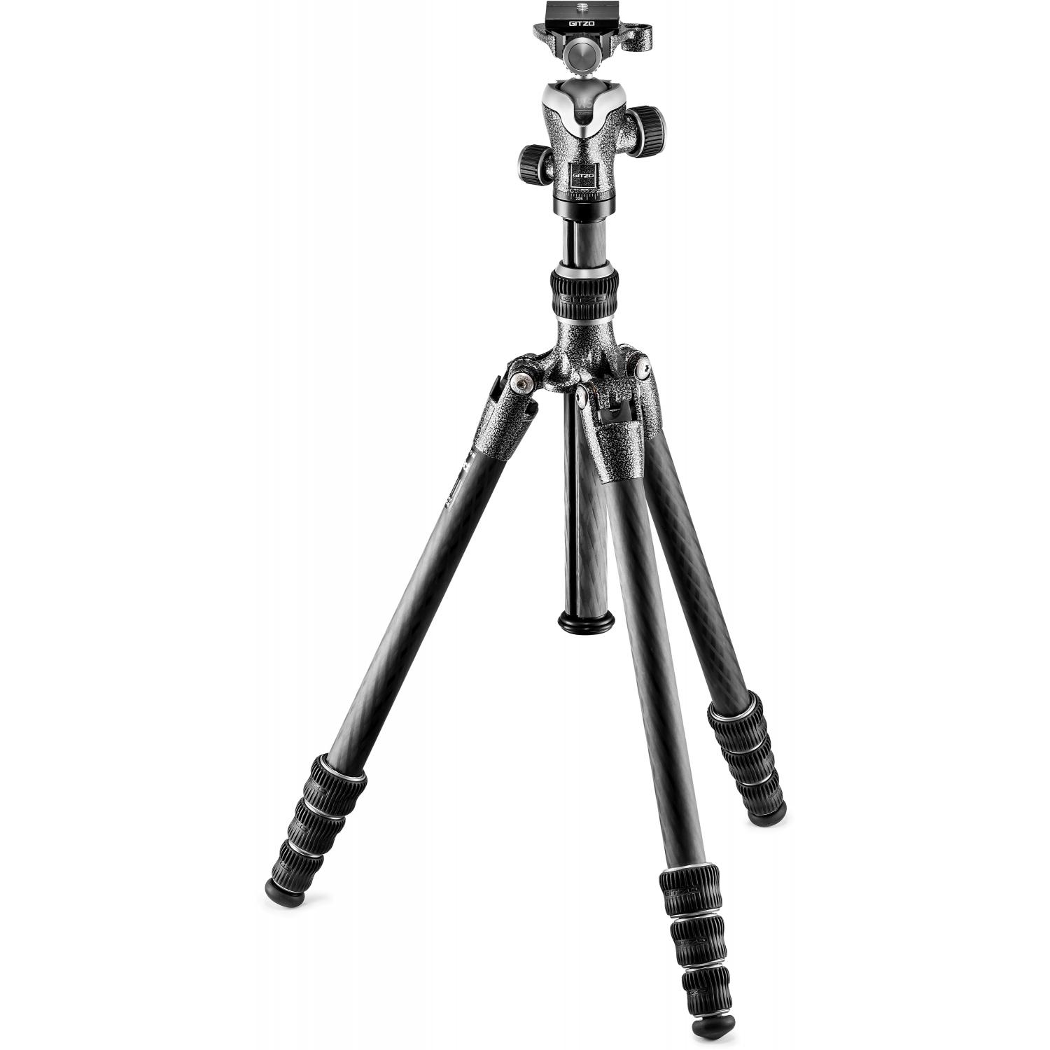 Gitzo Traveler GT0545T+GH1382TQD | Zestaw Statyw z głowicą kulową, seria 0, Carbon, udźwig 10kg Gitzo - 1