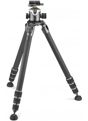 Gitzo Systematic GT4543LS+GH4383LR | Zestaw Statyw z głowicą kulową, seria 4 Long, Carbon, udźwig 28kg Gitzo - 1