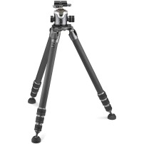 Gitzo Systematic GT4543LS+GH4383LR | Zestaw Statyw z głowicą kulową, seria 4 Long, Carbon, udźwig 28kg Gitzo - 1