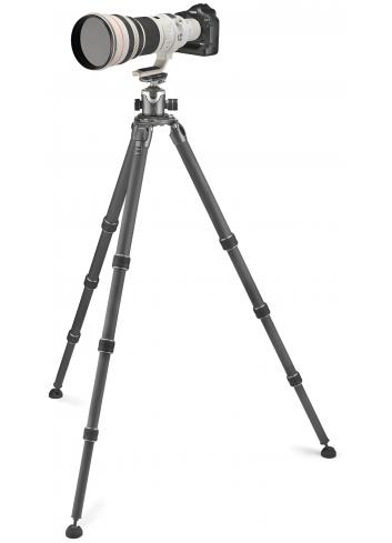 Gitzo Systematic GT4543LS+GH4383LR | Zestaw Statyw z głowicą kulową, seria 4 Long, Carbon, udźwig 28kg Gitzo - 4