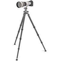 Gitzo Systematic GT4543LS+GH4383LR | Zestaw Statyw z głowicą kulową, seria 4 Long, Carbon, udźwig 28kg Gitzo - 4