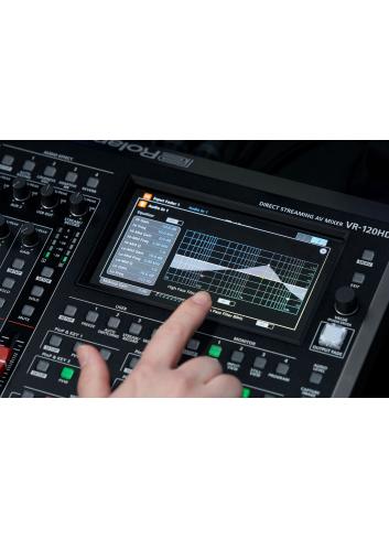 Roland VR-120HD | Mikser audio-wideo FullHD, 12-kanałowy, Streaming USB i Ethernet, 6 HDMI, 6 SDI, kontrola PTZ Roland - 7
