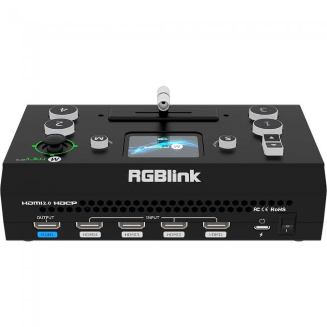 RGBlink Mini Pro V2 | Mikser audio-wideo Full HD, 4-kanałowy, HDMI, 4:4:4, streaming USB, kontrola PTZ RGBlink - 2