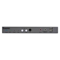Gefen EXT-DPKA-LANS-RX | Odbiornik do systemu dystrybucji DisplayPort 4K, USB, RS-232, IR, 2-CH audio przez LAN, KVM over IP Gef