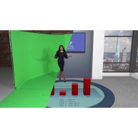 Lastolite LL LB7965 | Tło winylowe, podłogowe, Chromakey Green, zielone, 1.35 x 4 m Lastolite - 12