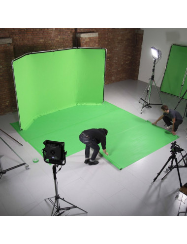 Lastolite LL LB7965 | Tło winylowe, podłogowe, Chromakey Green, zielone, 1.35 x 4 m Lastolite - 14