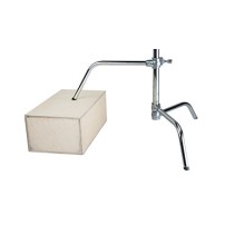 Kupo CL-30MKB | Stalowy statyw oświetleniowy z ramieniem, wys. max. 2.44 m, udźwig 10 kg Kupo Grip - 4