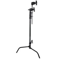 Kupo CT-30MKB | Stalowy statyw oświetleniowy z ramieniem, czarny, wys. max. 2.25 m, udźwig 10 kg Kupo Grip - 1
